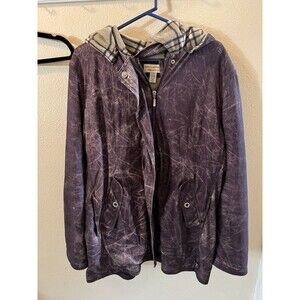 Vintage Mulberry Street Purple And Plaid Jacket Size XL